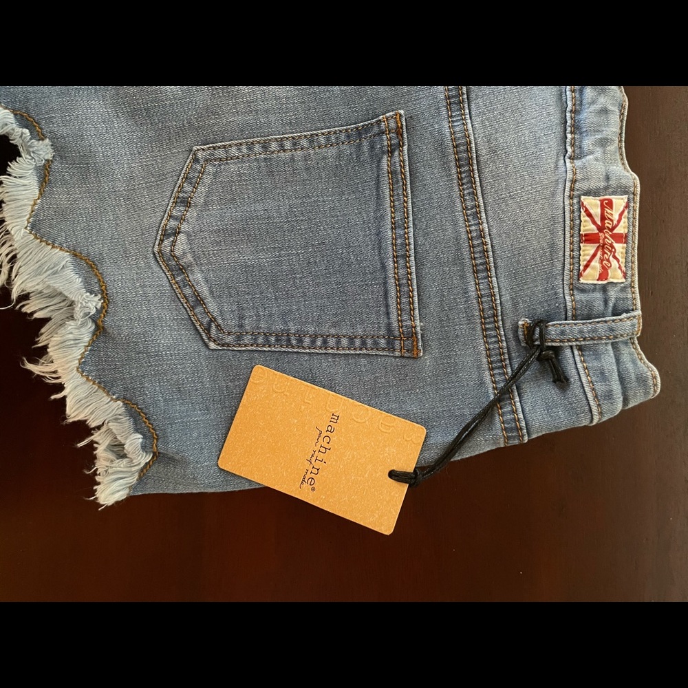Machine Jean Shorts - Picture 3 of 6